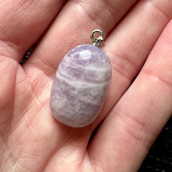 Purple Lepidolite Pendant 💜 - Picture 2 of 5